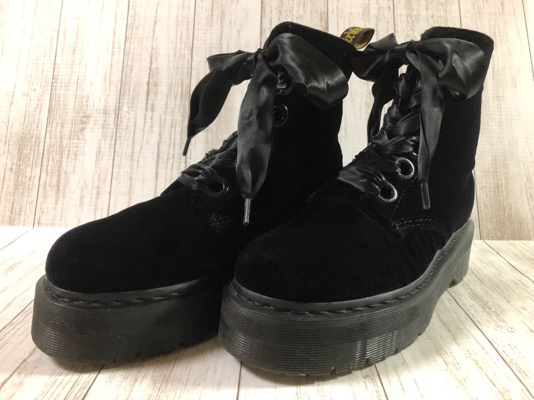 ドクターマーチン☆☆ＭＯＬＬＹ☆☆超厚底ダブルソール