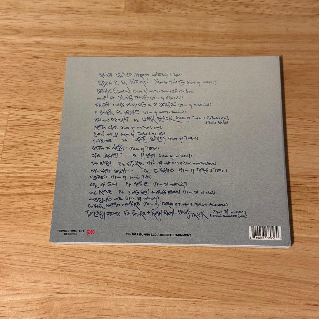 洋楽 Gunna DS4EVER CD