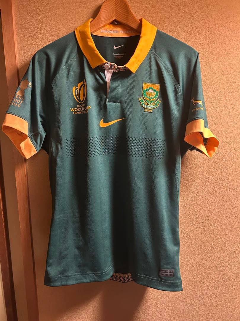 しろまる様限定南アフリカ代表スプリングボクス ラグビーワールドカップジャージ