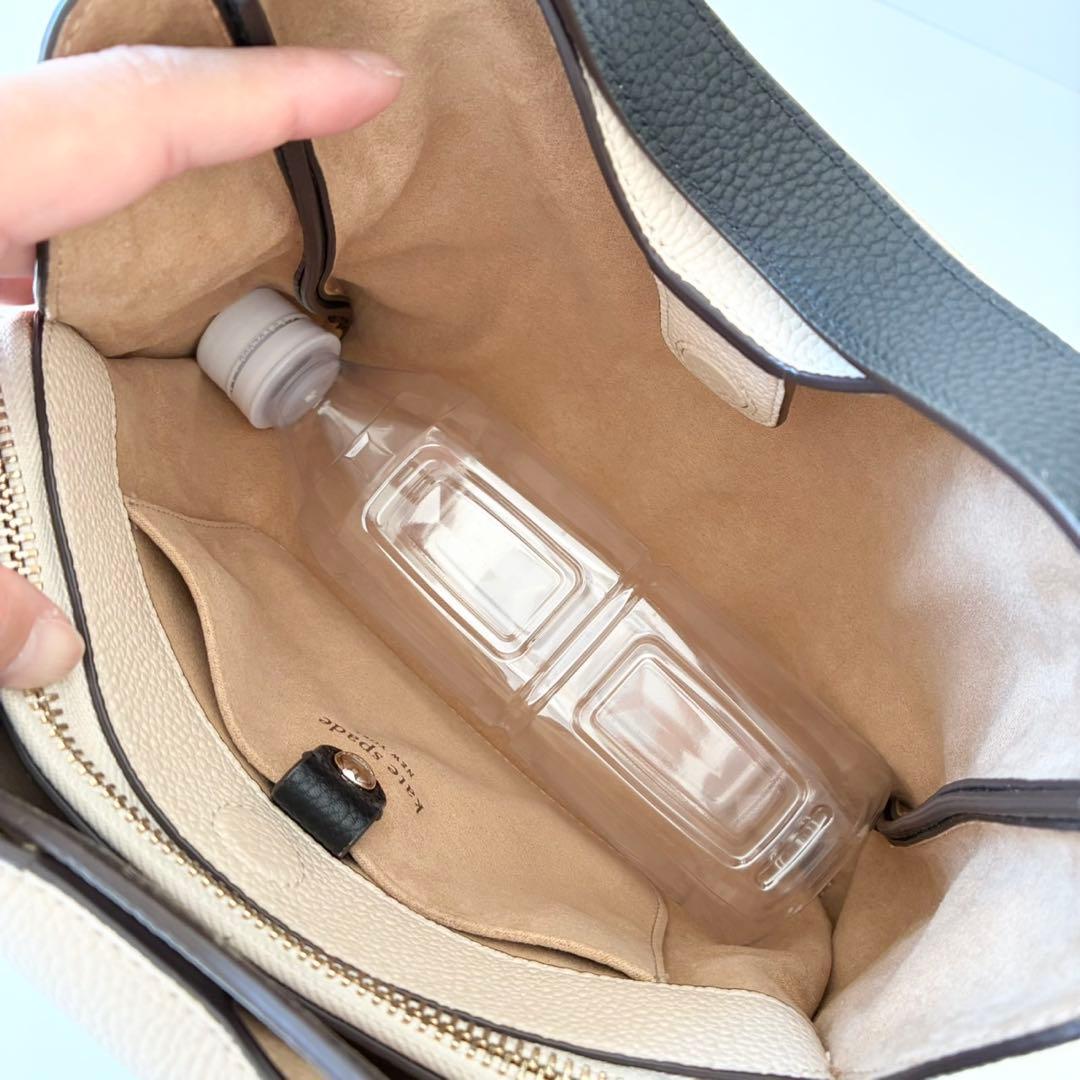 【極美品】kate spade 2way ハンドバッグ ノット カラーブロック