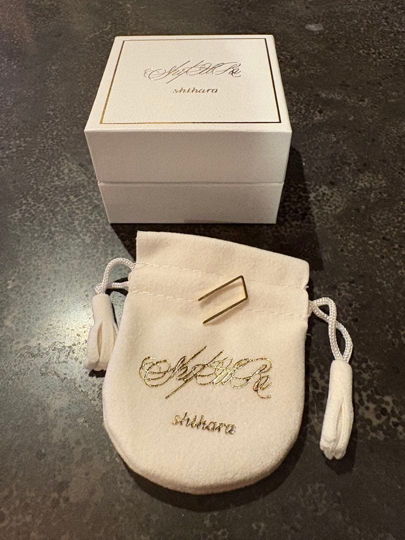 SHIHARA シハラ　ダイヤモンドポストピアス0201