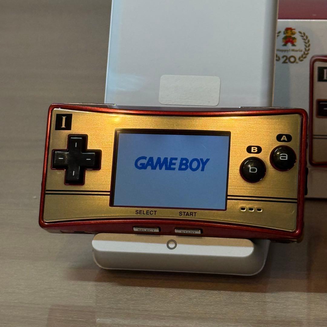 7-107 ゲームボーイミクロ 本体 ファミコン 箱付き