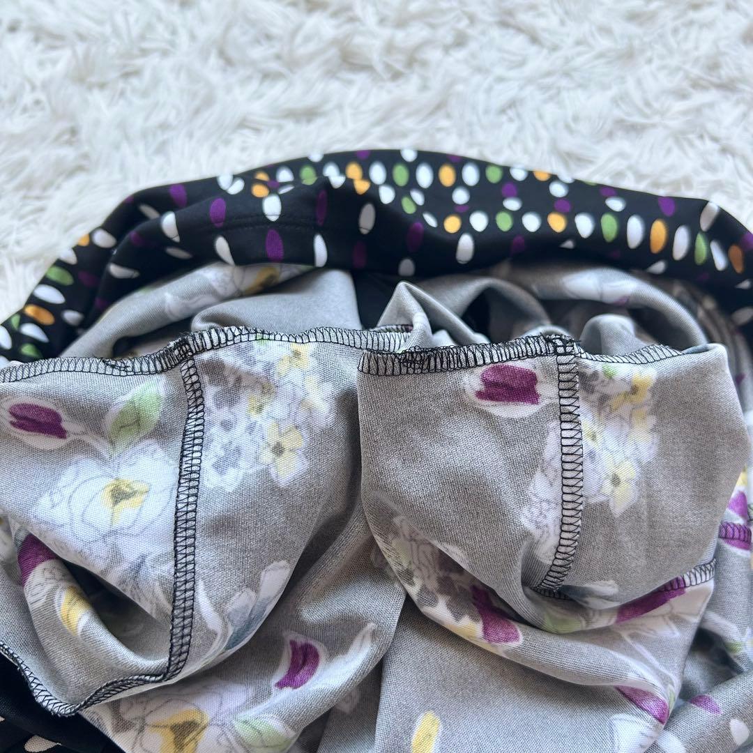 極美品 2022年♡レリアン プラスハウス チュニック 花柄 ドット 13+