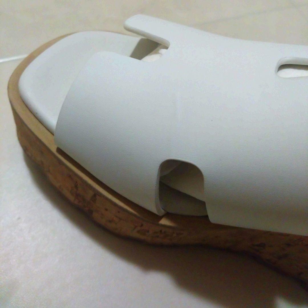 HERMES エルメス サンダル エズ ホワイト サイズ35