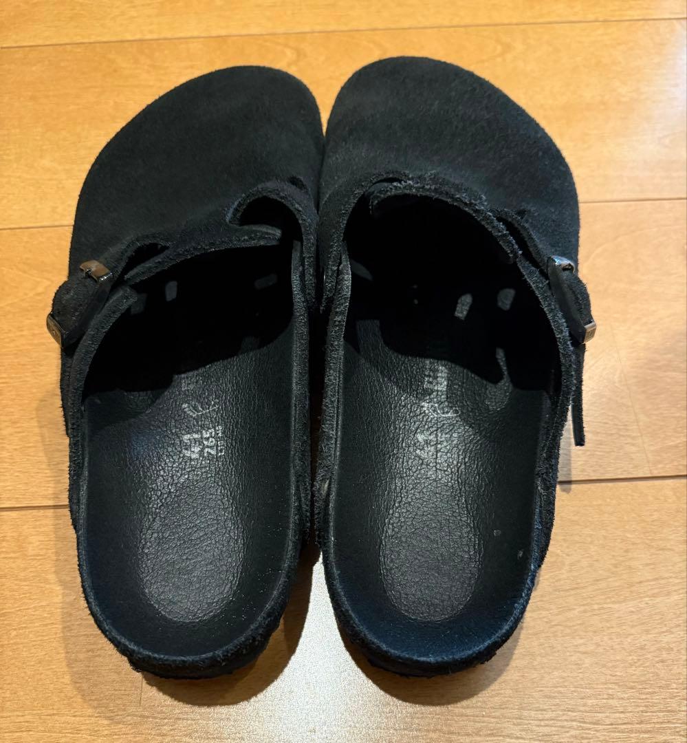 【レア:別注】BIRKENSTOCK オールブラック　ボストン　ビームス別注