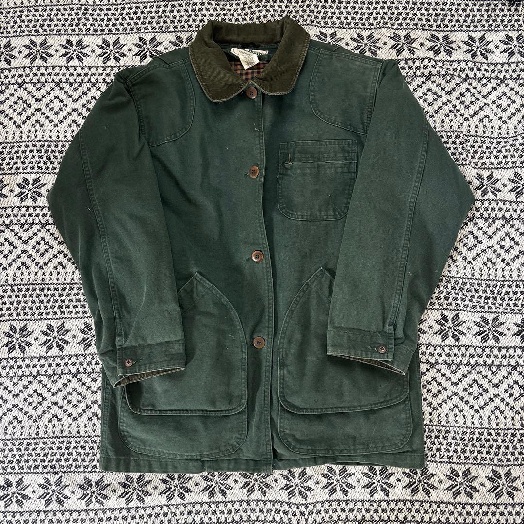 80s 90s USA製　L.L.bean ハンティングジャケット　カバーオール