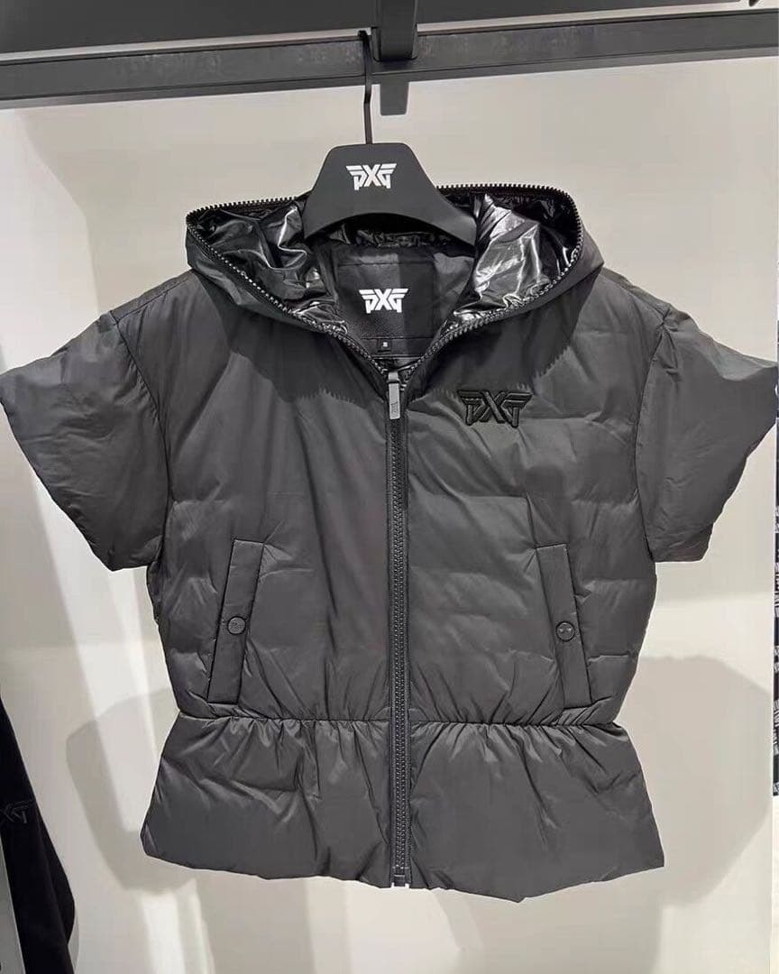 PXGゴルフウェアレディースダウンジャケット　半袖　スピード発送