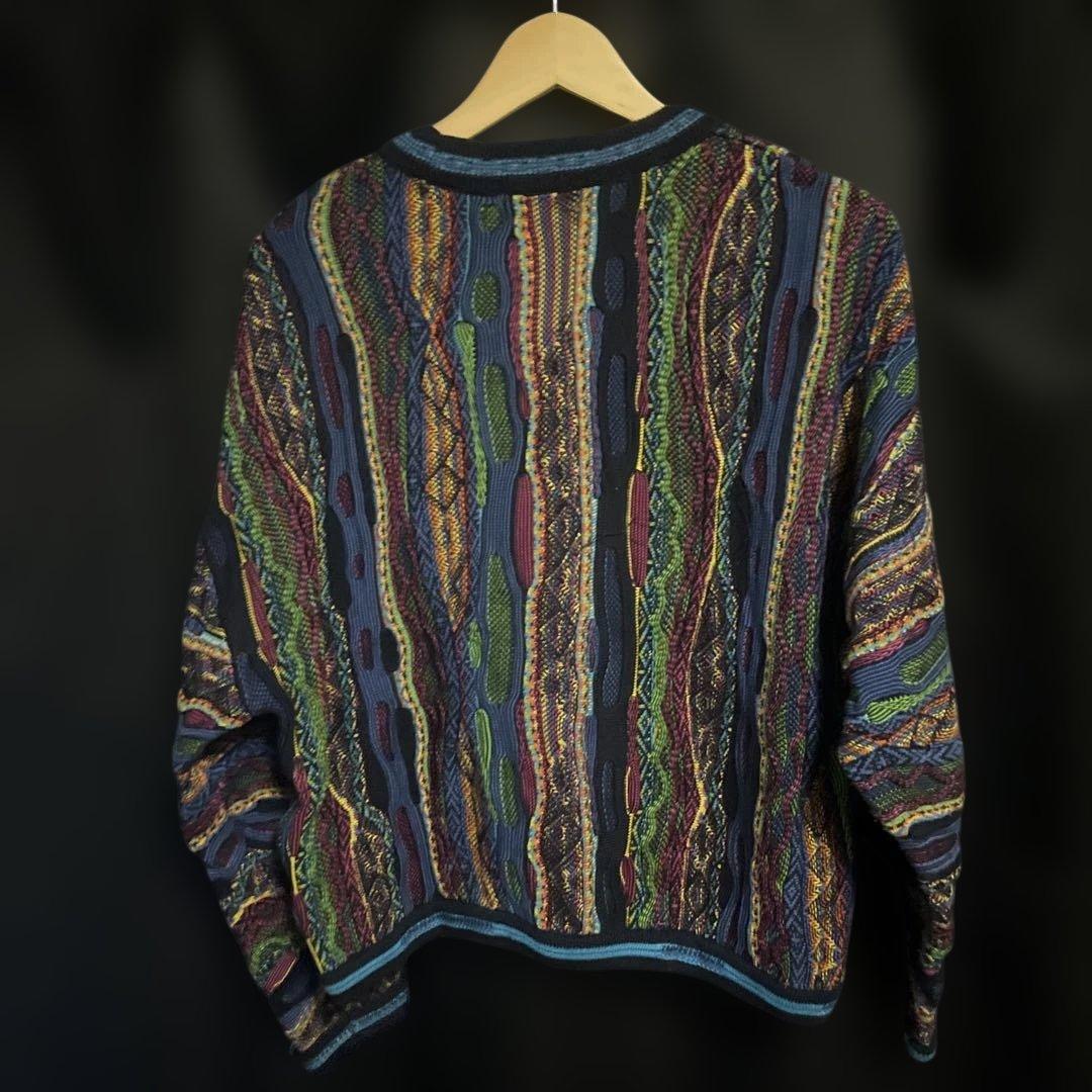 COOGI マルチカラーニットセーター