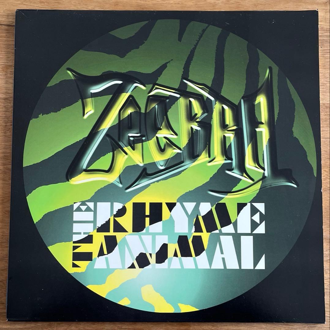 ZEEBRA / THE RHYME ANIMAL レコード 2LP