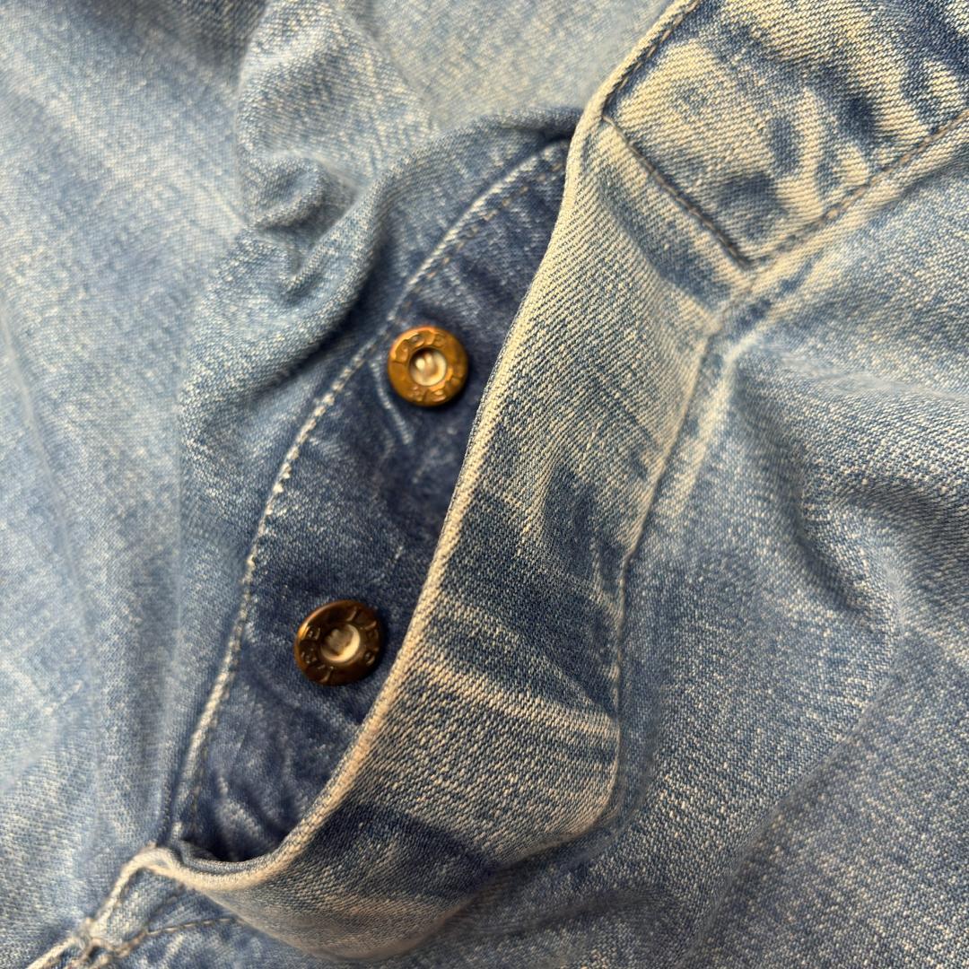 希少　LEE　ビンテージ　USA製　オーバーオール 60s　ドーナツボタン