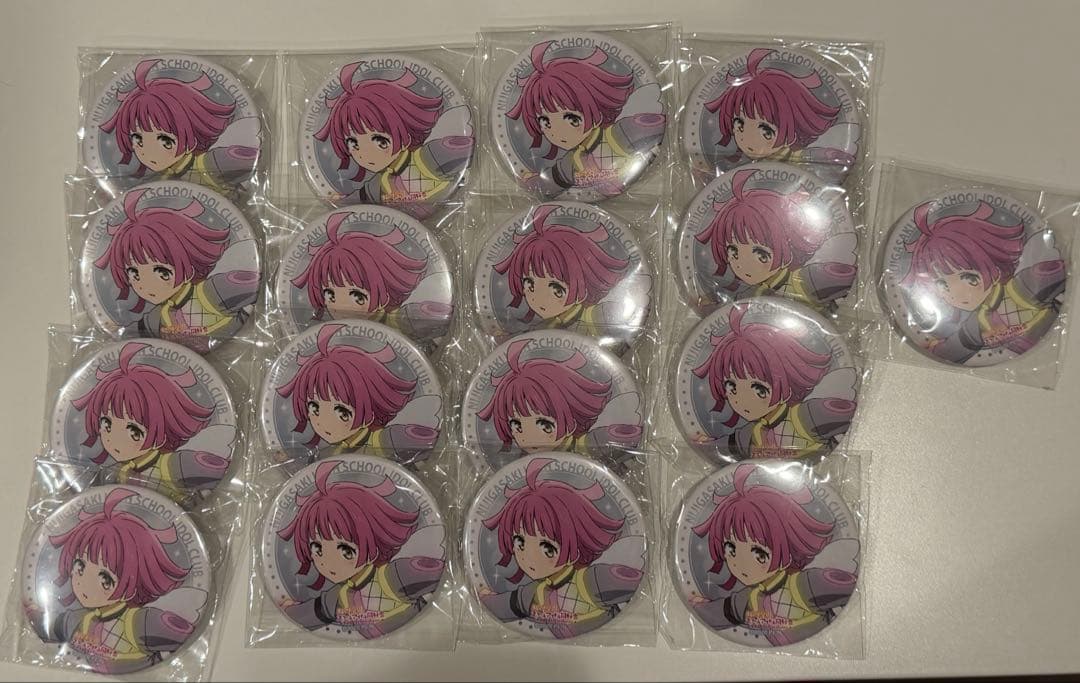 天王寺璃奈　3rd ライブ　缶バッジ　ラブライブ　虹ヶ咲