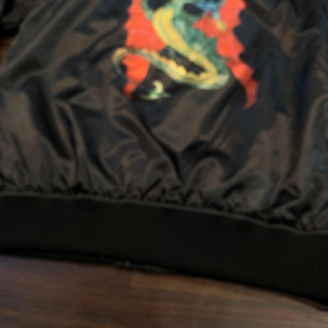 美品HOCKEY skate ナイロンジャケットBEN KADOWモデル 黒L