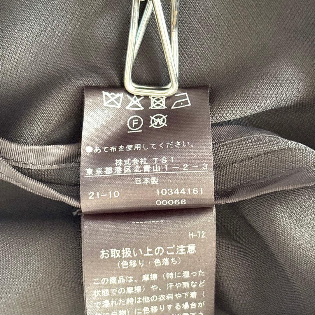 02240-4 ADORE バックサテンクレープジレ　ジャケット　ベスト 38