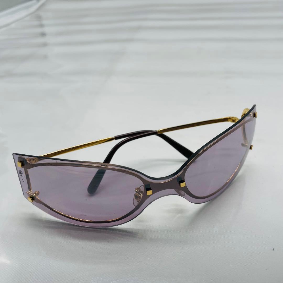 【kk/12.30】カルティエ 南青山店オープン記念 モデルリムレス サングラス