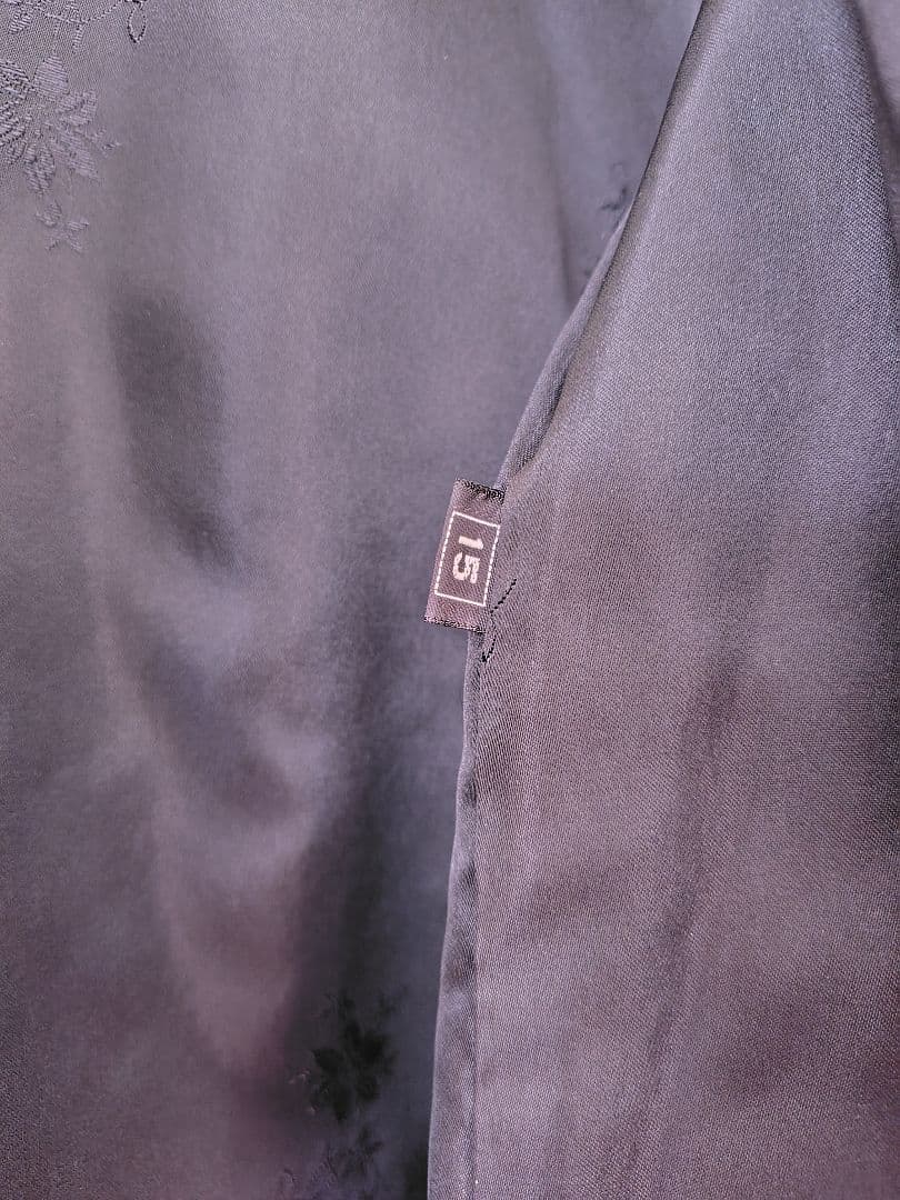 ミンク毛皮コート　ブラック　※名前刺繍あり