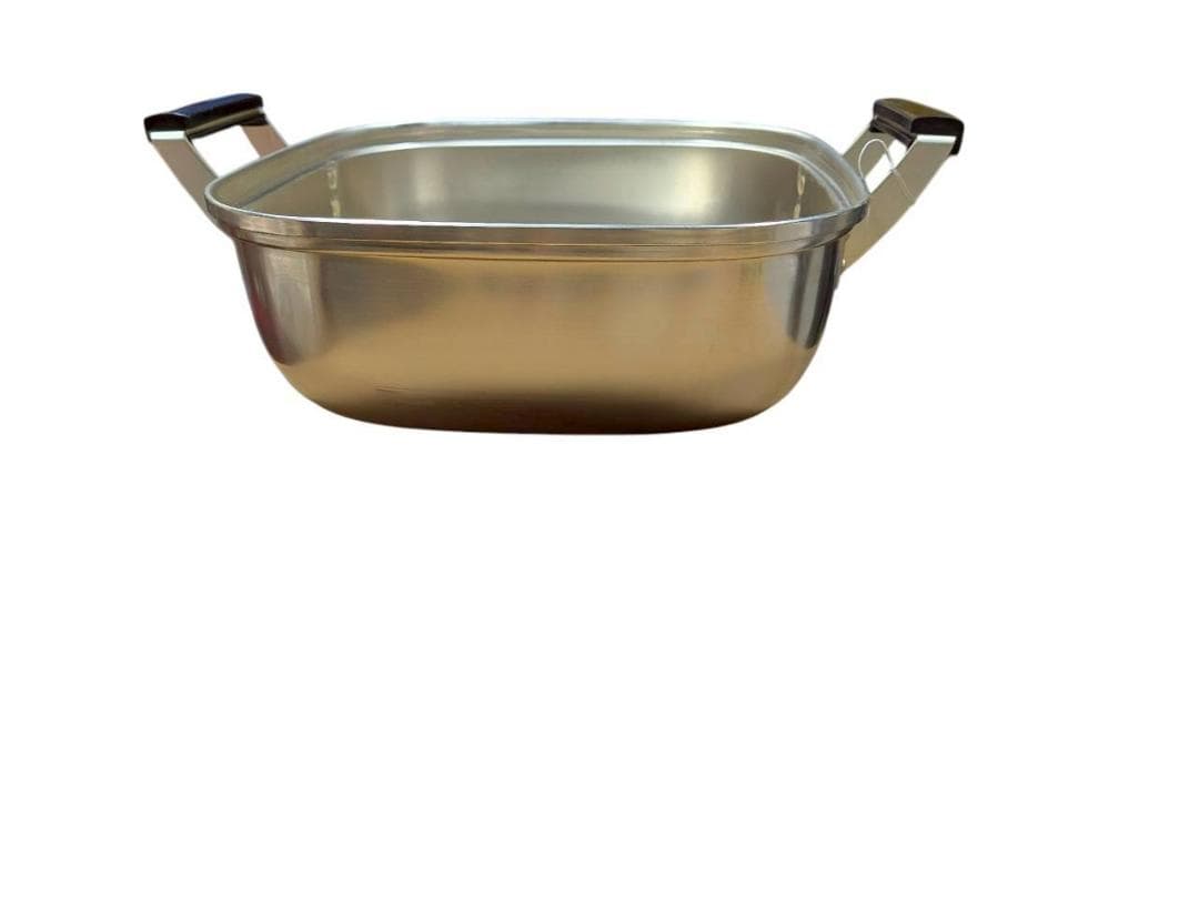 日本アルミ ツルマル印 角型蒸し器 3段 24㎝ 新品/未使用 日本製