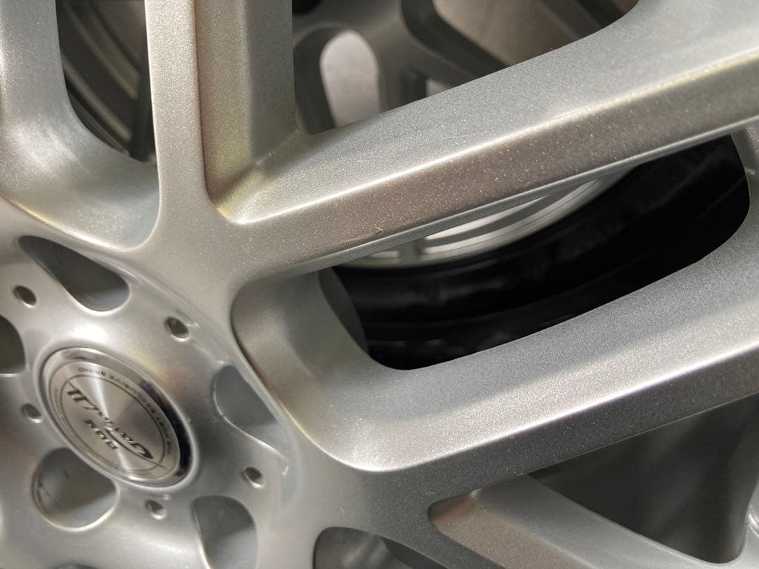 【良品_ハリアー取外し】スタッドレスタイヤ4本+ナットセット(簡易保管カバー付)