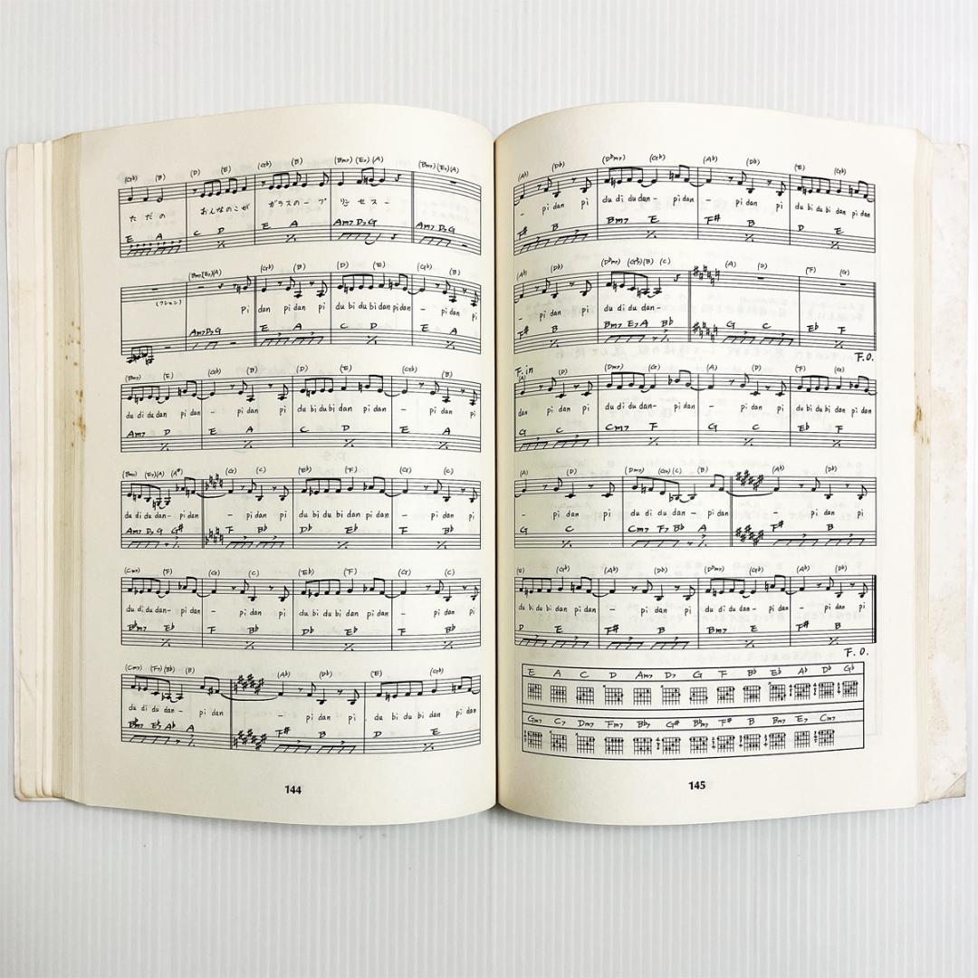 楽譜【松田聖子｜楽譜全集】〜ギター弾き語り・57曲掲載