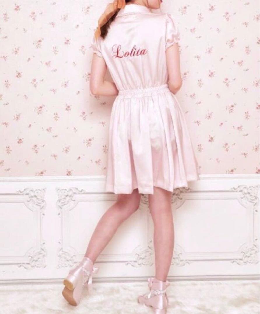 新品■定価　26,400円■ローズマリーソワールshirringワンピースピンク