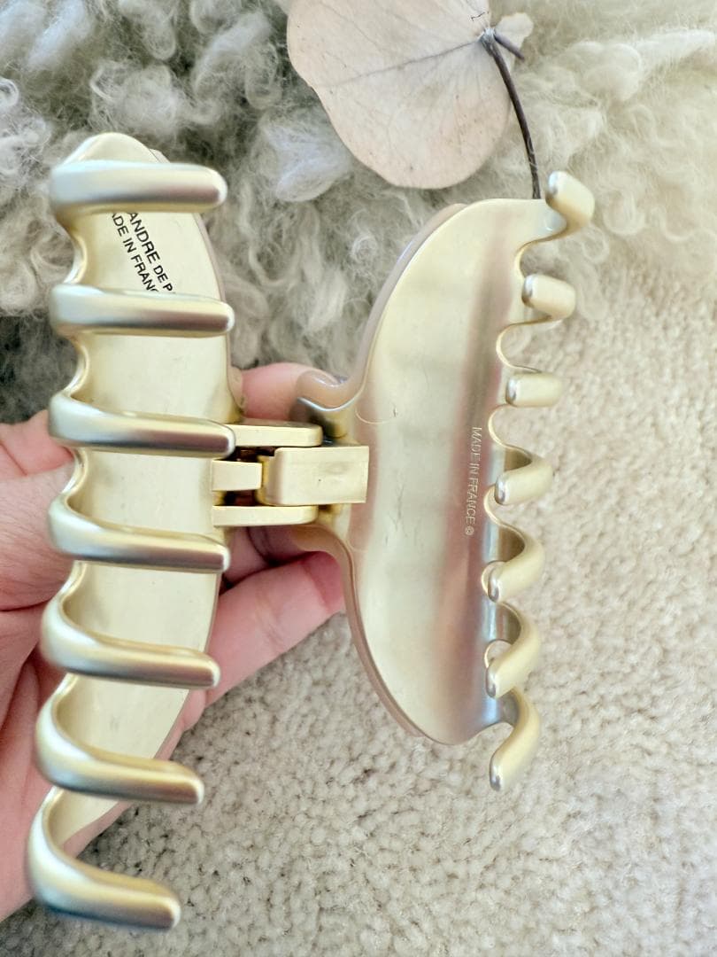 アレクサンドル ドゥ パリ ヘアクリップ ヴァンドーム　ラインストーン