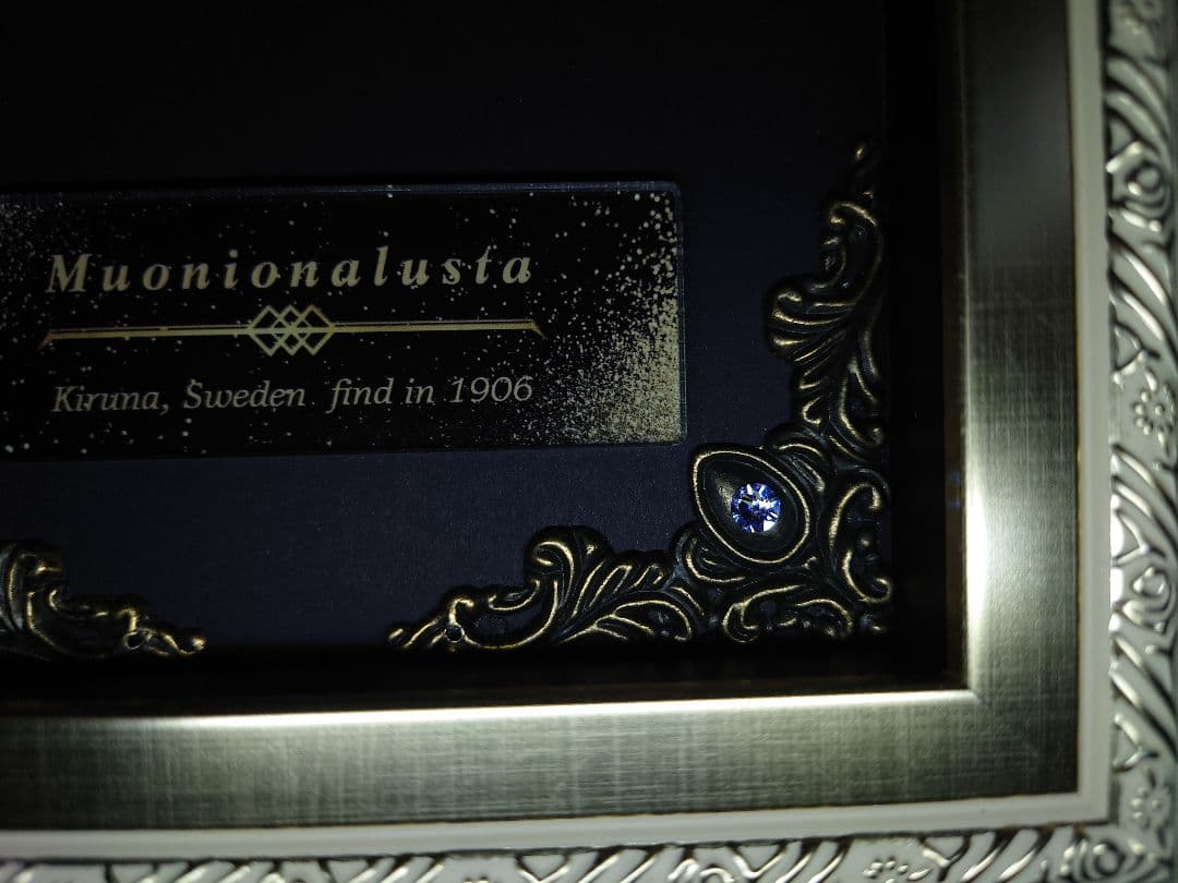 隕石絵画　ムオニオナルスタ隕石 133g鉄隕石【検索ワード ギベオン イミラック