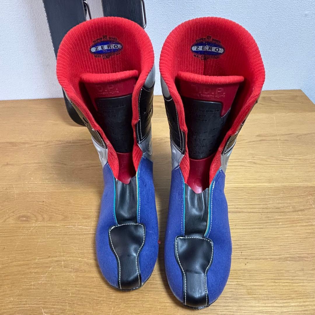 メンズ　ショートスキー　ファンスキーセット　Gen 27-27.5cm 赤