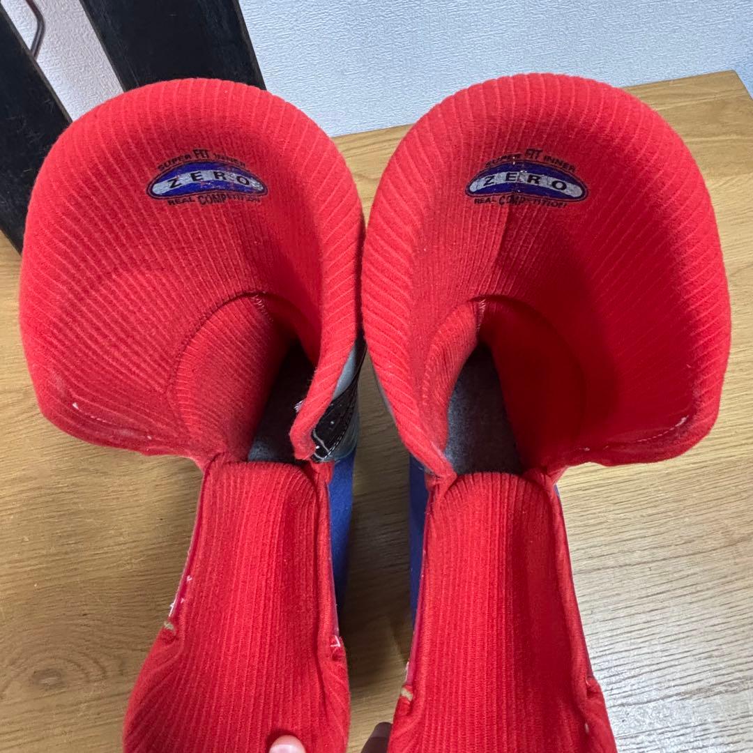 メンズ　ショートスキー　ファンスキーセット　Gen 27-27.5cm 赤