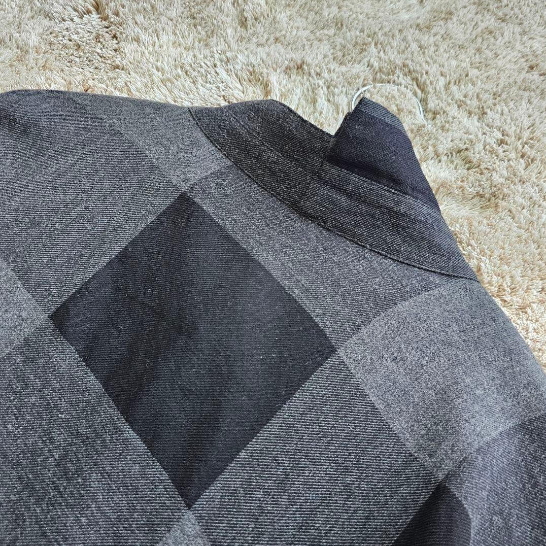 芽風 メフウ センソユニコ 襟 変形 ネルシャツ 素材 ロング ワンピース