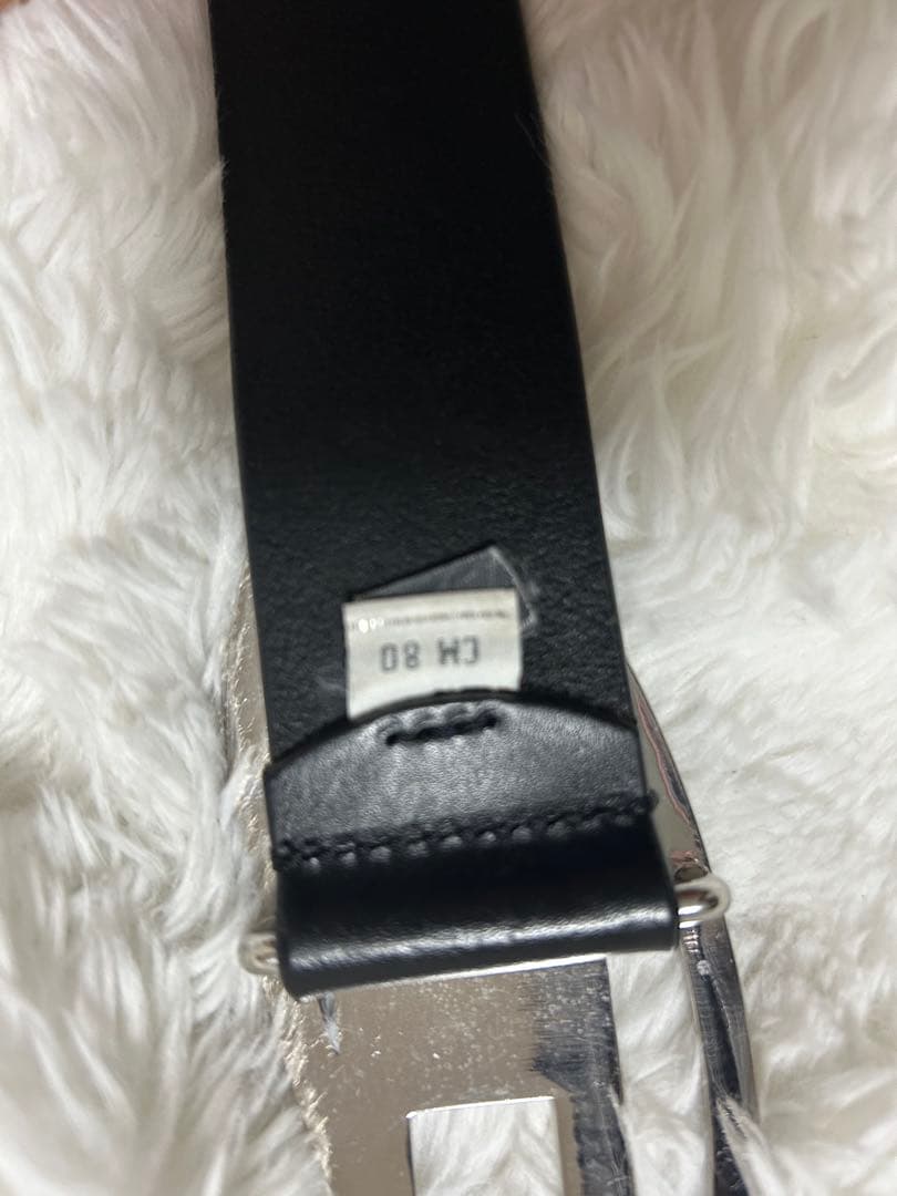 DIESEL レザー ベルト ストーン付き 正規品