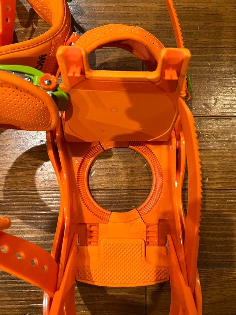 【訳あり】Burton CUSTOM ビンディング　M オレンジ