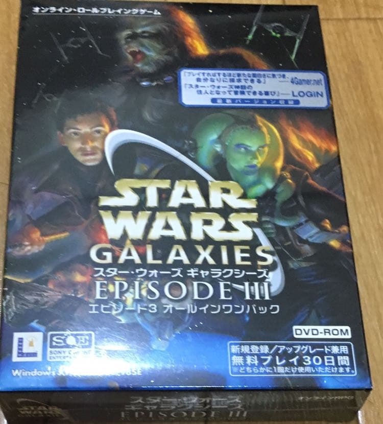 PCゲーム スターウォーズ ギャラクシーズ エピソード3 未開封