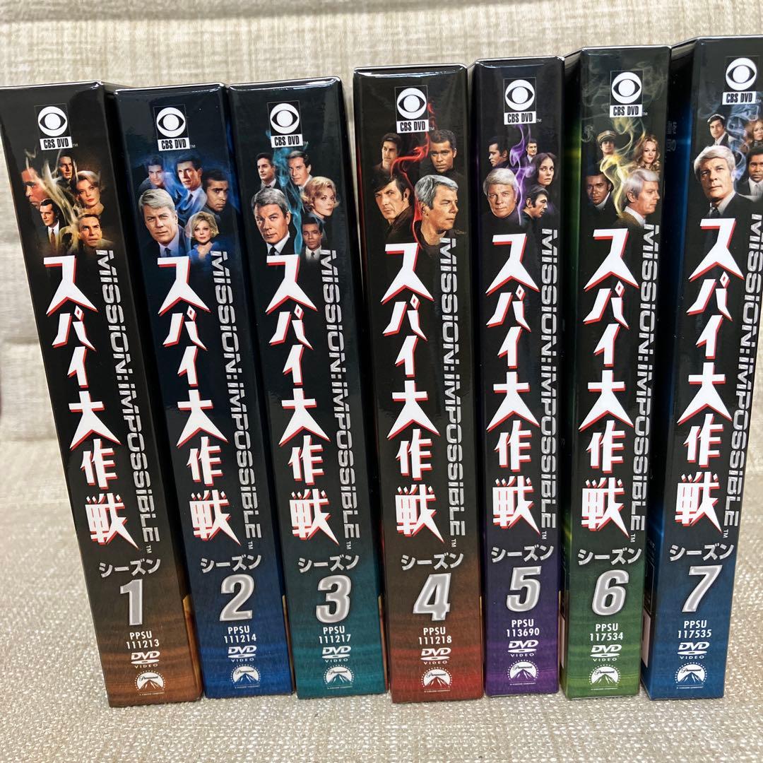極美品 スパイ大作戦 1-7 DVDBOX MISSION IMPOSSIBLE