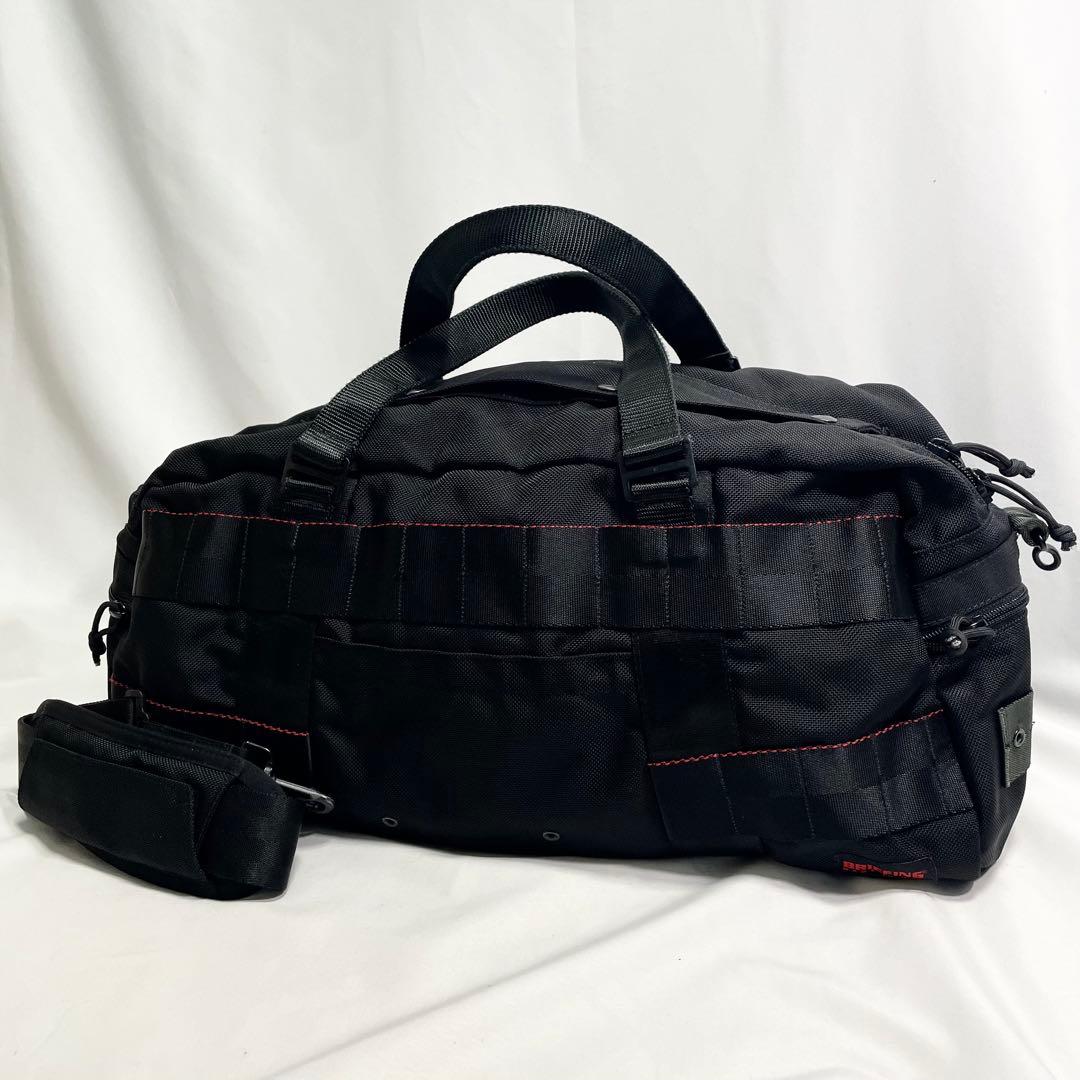 ブリーフィング　ダッフルバッグ　ボストンバッグ　カーゴ　ブラック　大容量　多機能