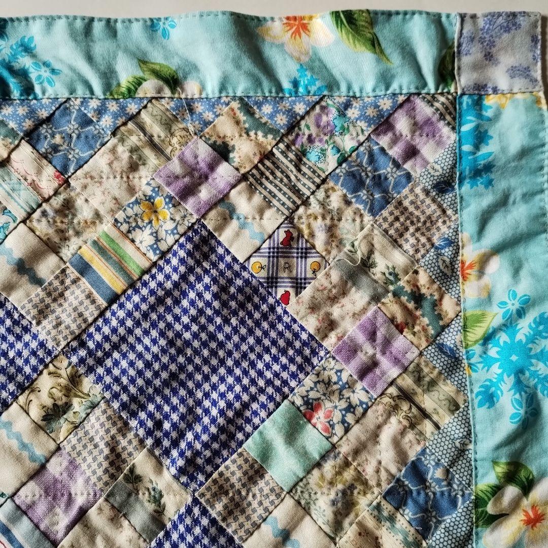 リバーシブルパッチワークキルト（サマーキルト)