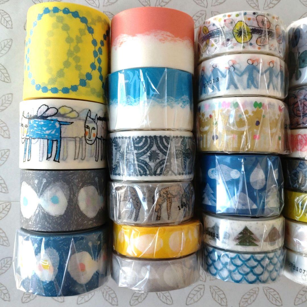 マスキングテープ　ミナペルホネン　23本セット　カモ井　mt