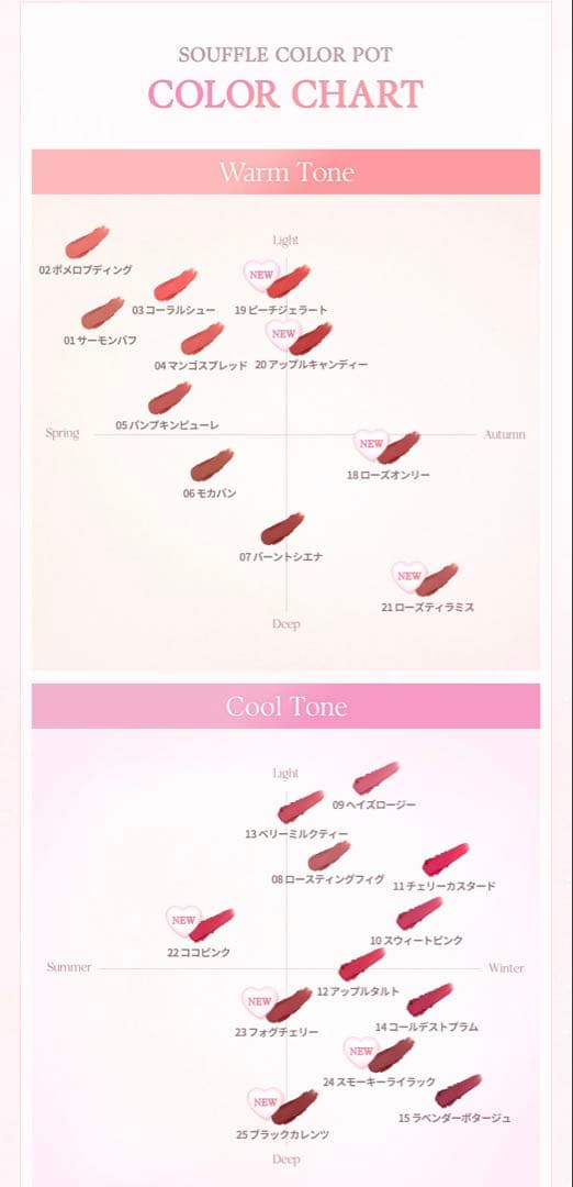 Dasique デイジーク　スフレカラーポット　12点セット