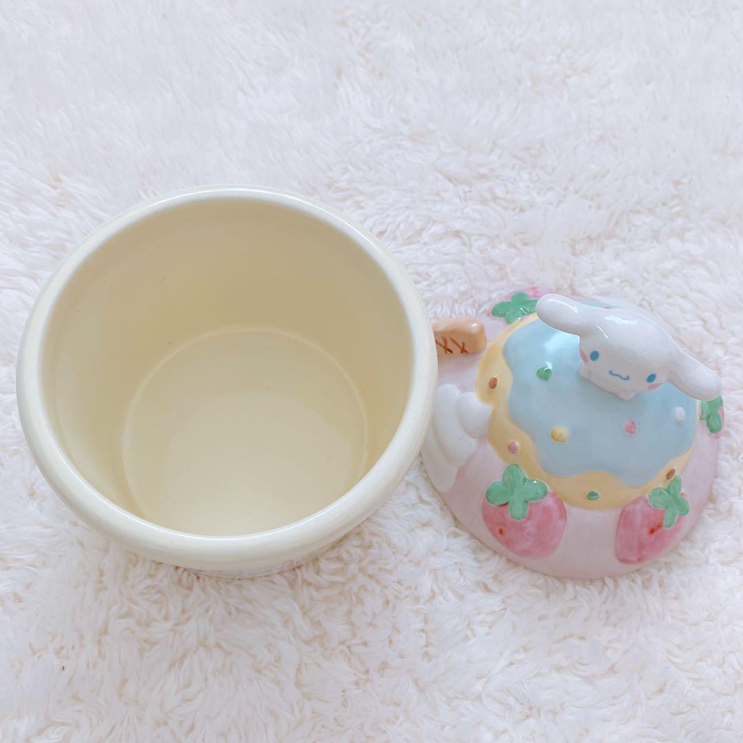 【希少】サンリオ シナモロール 陶器キャニスター