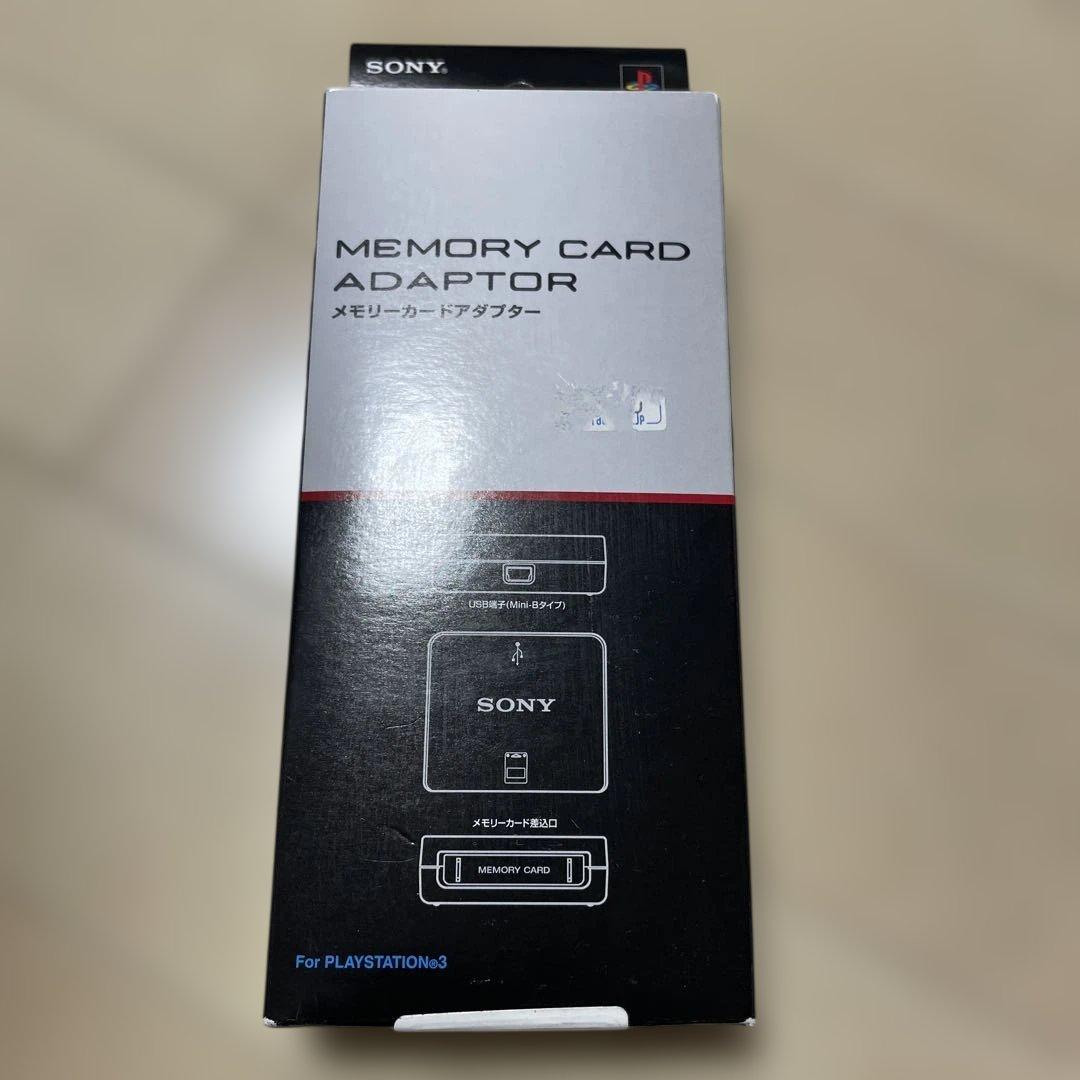 PS3 CECHZM1 メモリーカード アダプター　未使用品