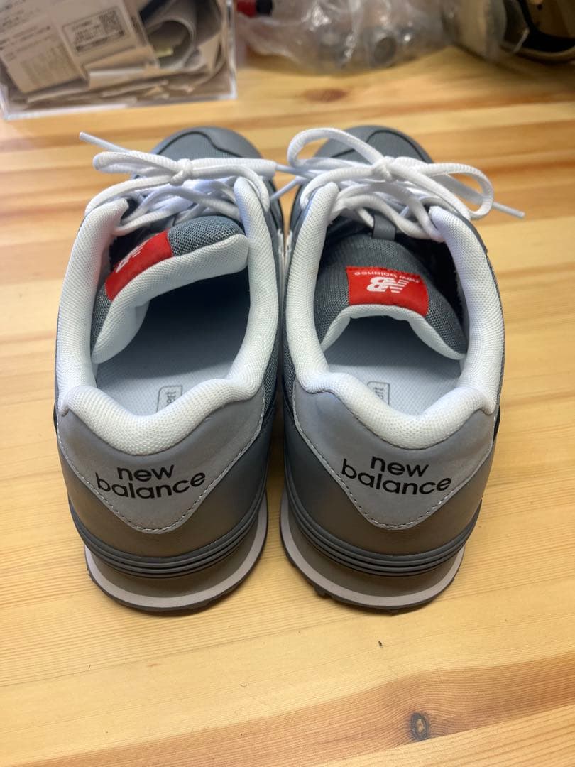 New Balance グレー スニーカー　安全靴　26センチ