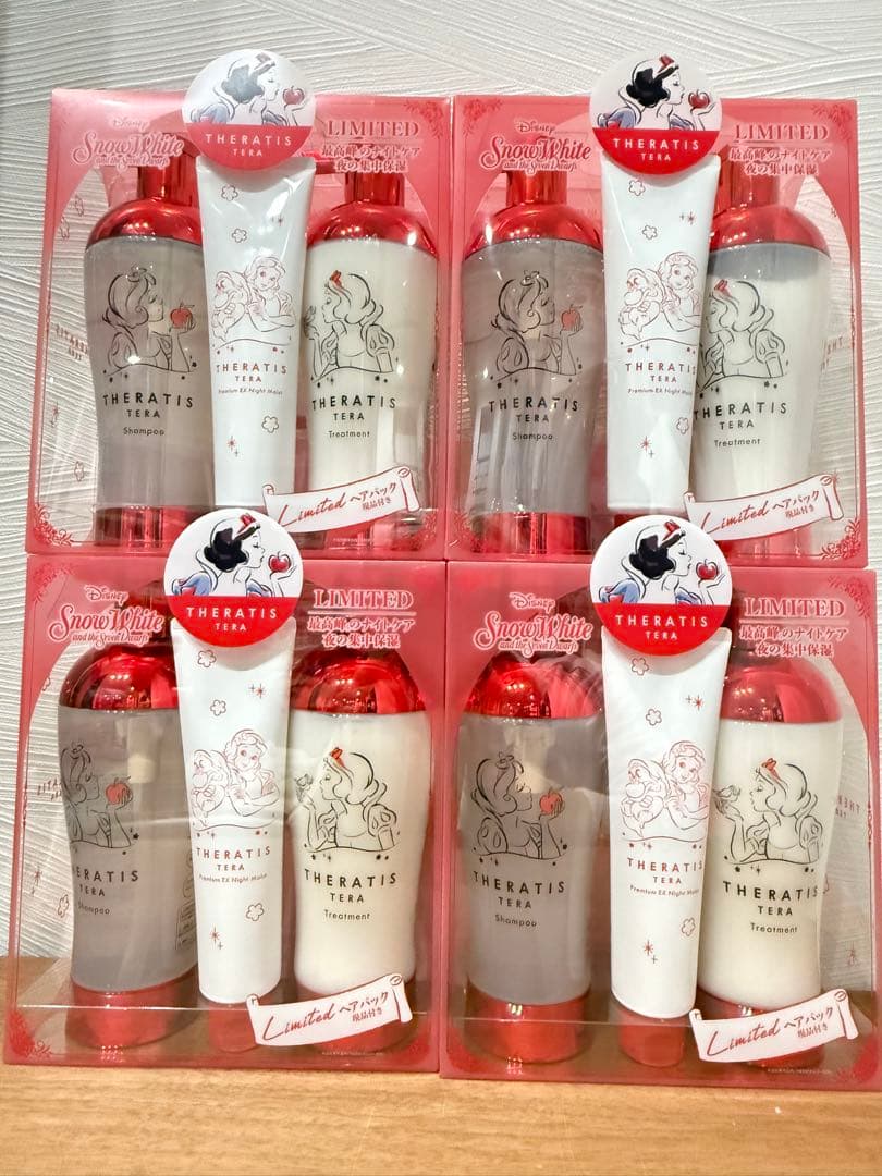 THERATIS TERA シャンプーセット　白雪姫　スノーホワイトアロマ　4箱
