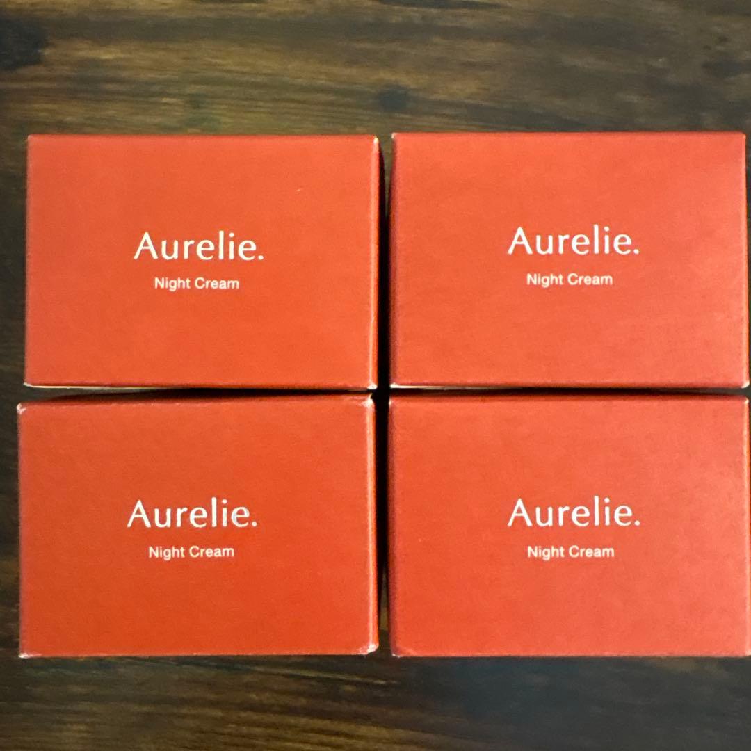 Aurelieナイトクリーム4個セット