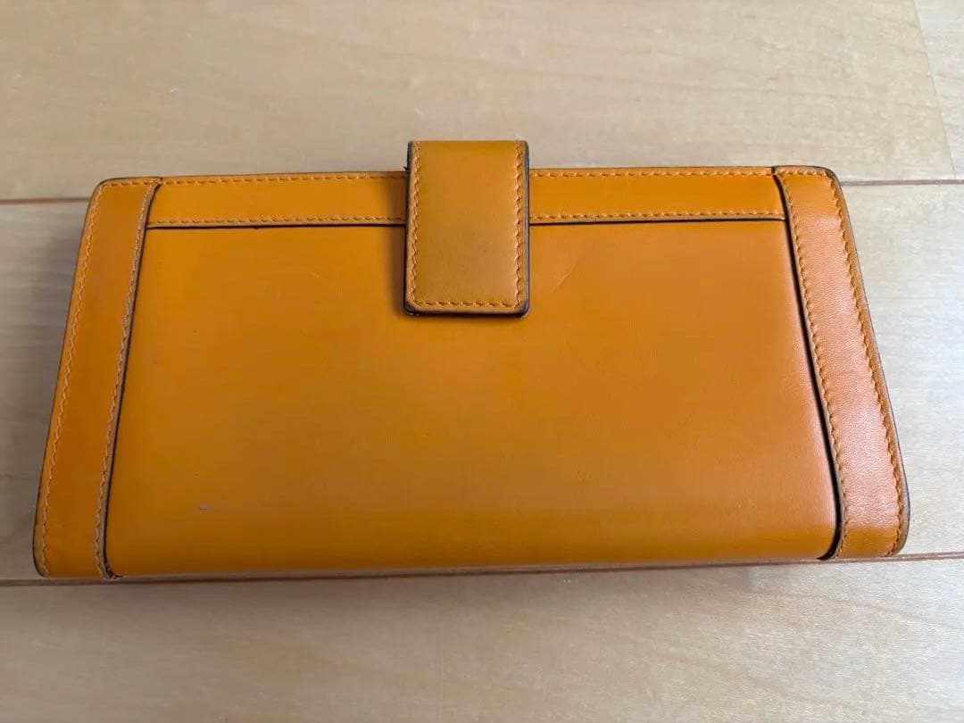 gucci 長財布 オレンジ