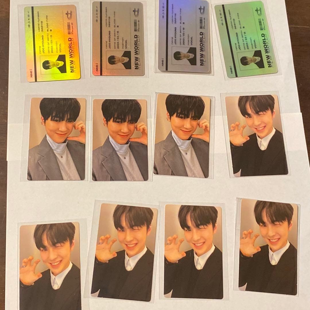 nine.i ジュヒョン アルバムトレカ