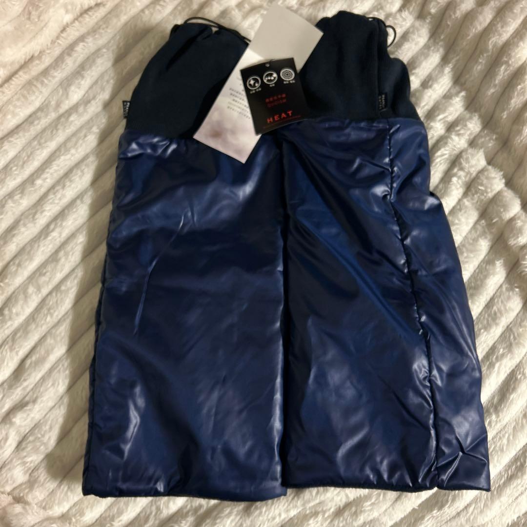 PEARLY GATES レディース　レッグウォーマー ネイビー