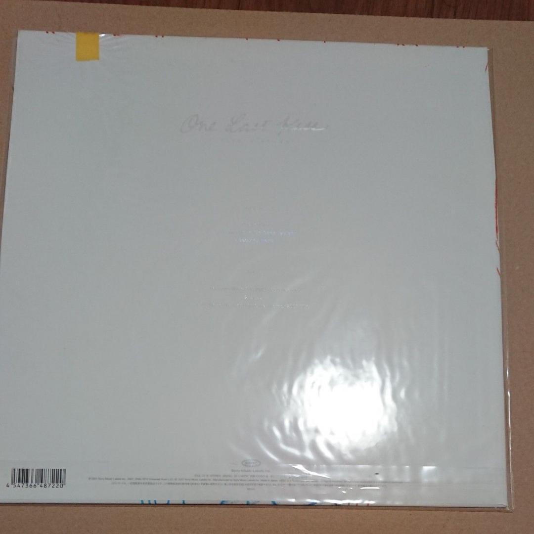 宇多田ヒカル　One Last kiss 特典ステッカー付　アナログ レコード盤