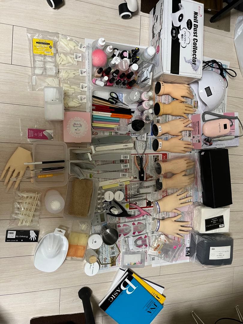 (ma*)ネイリスト検定用品セット 練習用手付き