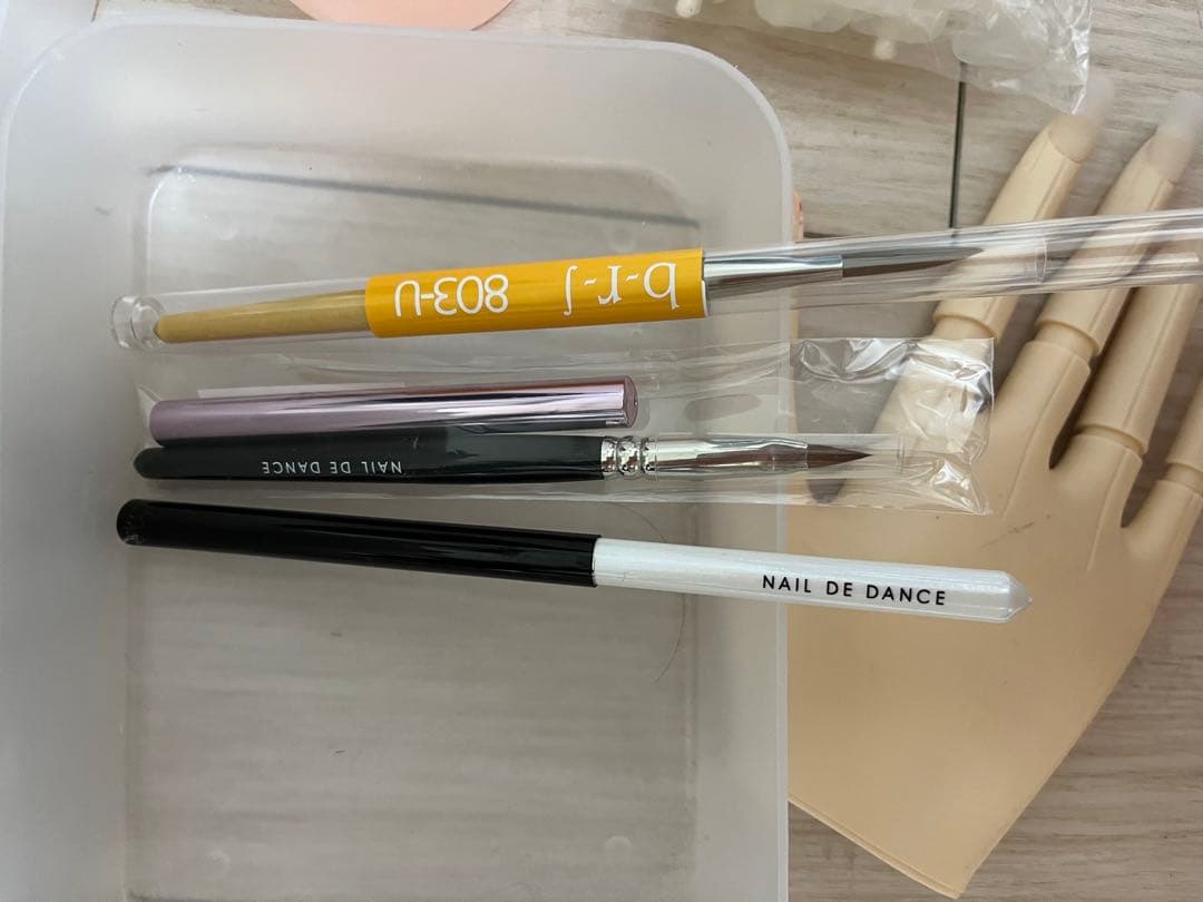 (ma*)ネイリスト検定用品セット 練習用手付き