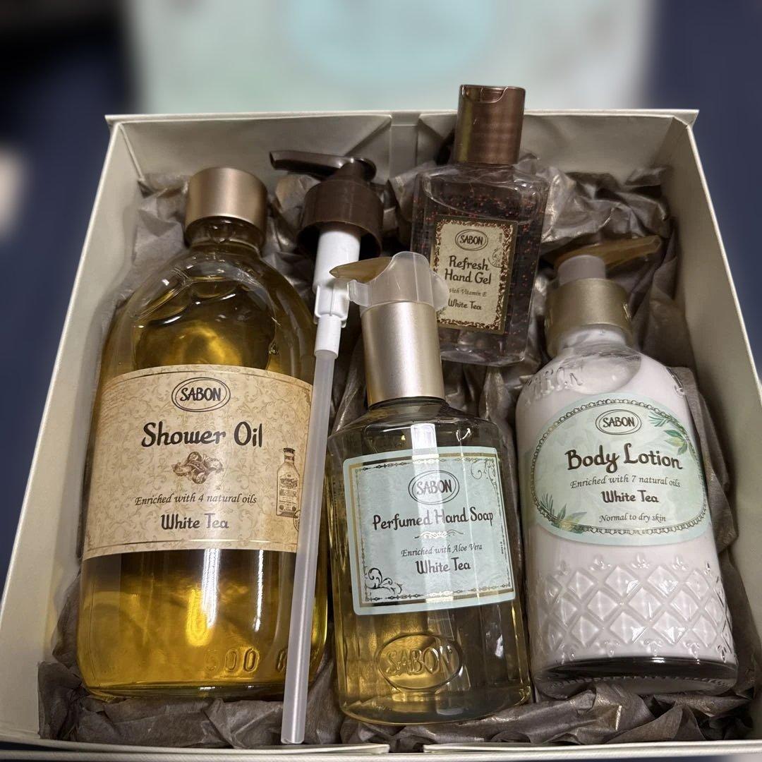 SABONギフトセット　ホワイトティー