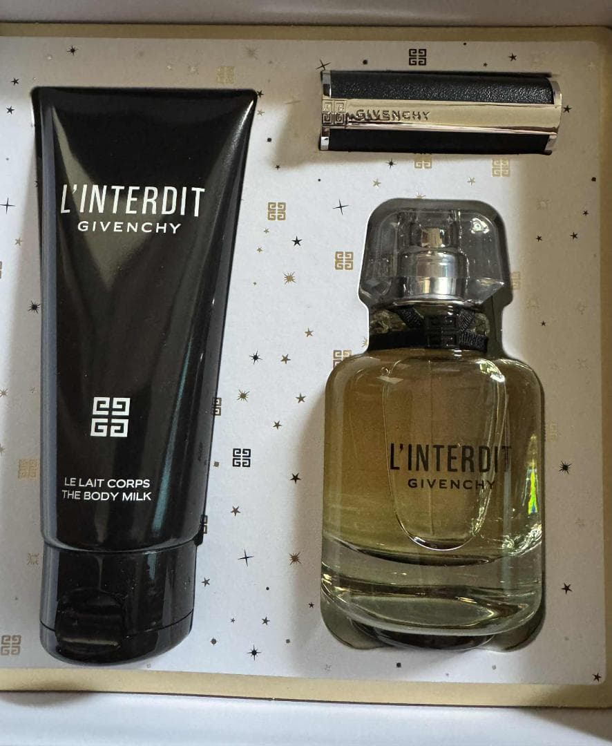 【新品】GIVENCHYジバンシイ香水・ボディミルク・口紅の3点セット