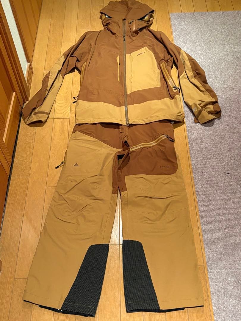 Phenix スキーウェア 上下セット ブラウン